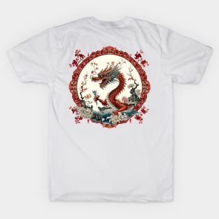 Dragon Festival: Lunar Celebration, Festive Art, and Asian Traditions T-Shirt